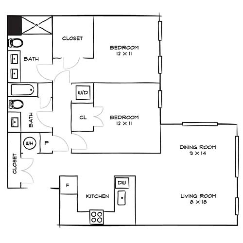 Floorplan - The Fremont