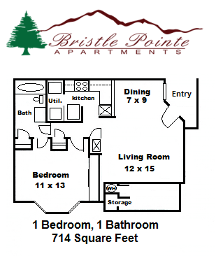 Floorplan - Bristle Pointe Apartments