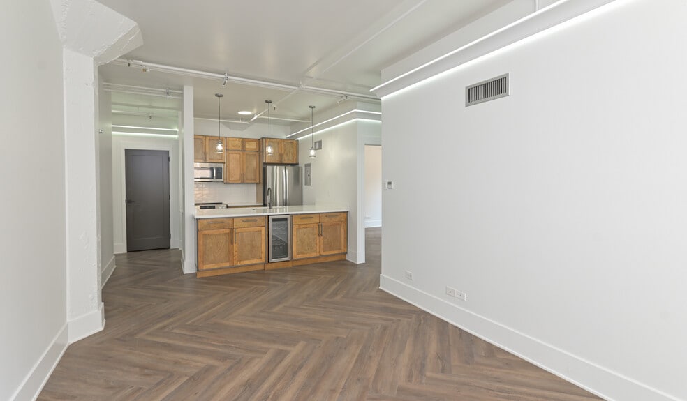 Cozy up in your spacious living room - Bank Lofts