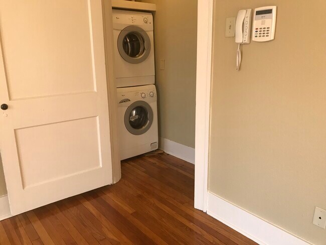 Laundry off Living Room - 510 W 17th St