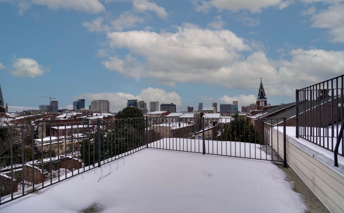 Rooftop Deck - 214 S Regester St