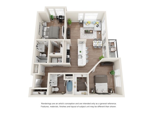 Floorplan - Bristol at Southport