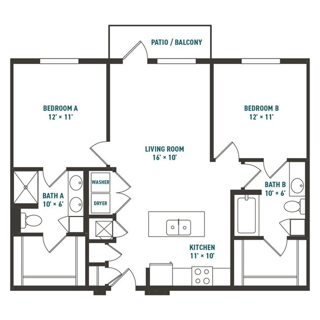 Eclipse 2x2 999 - Northside Apartments