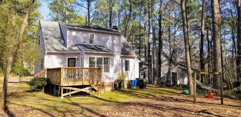 Back Yard - 7 Steeple Chase Ct