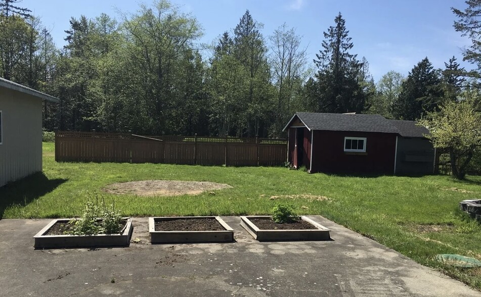Backyard, no longer fenced - 919 E McLeod Rd