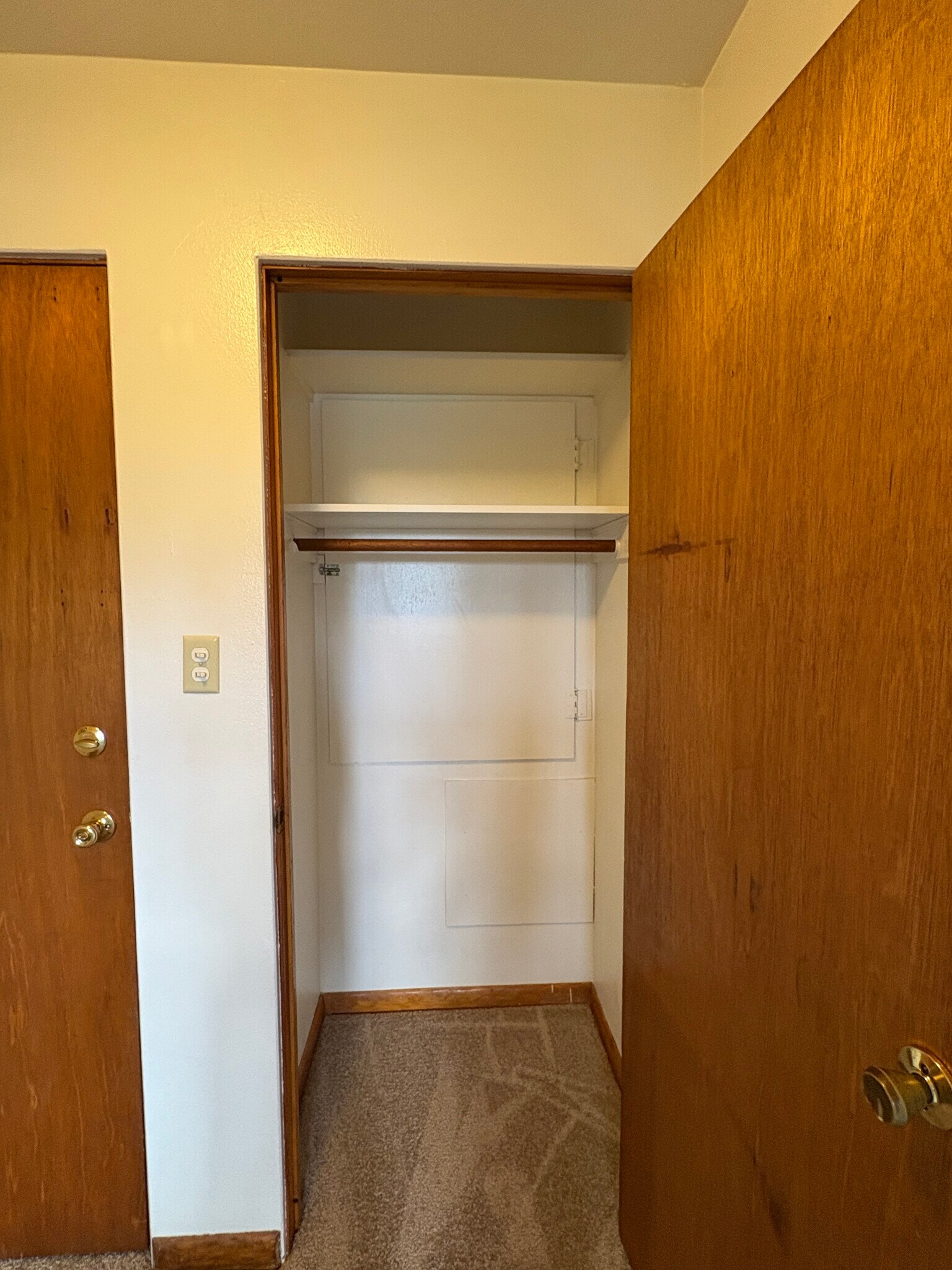 Coat closet/under steps storage unit - 8938 Hook St