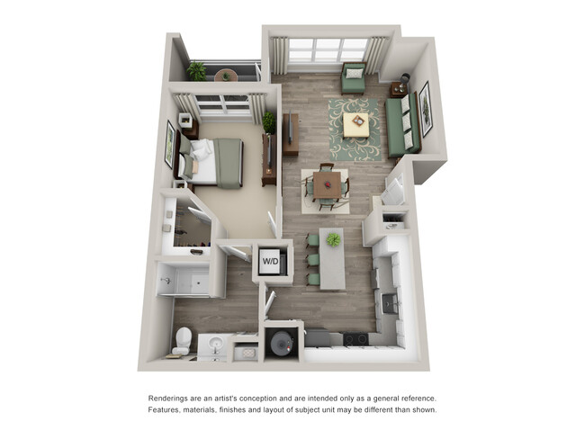 Floorplan - Jefferson Place Apartments