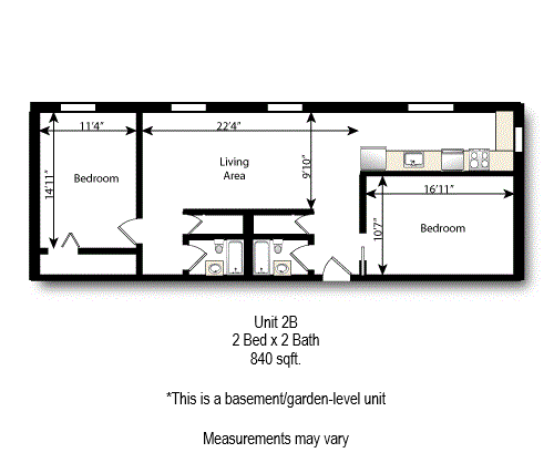 Floorplan - Belmore Apartments