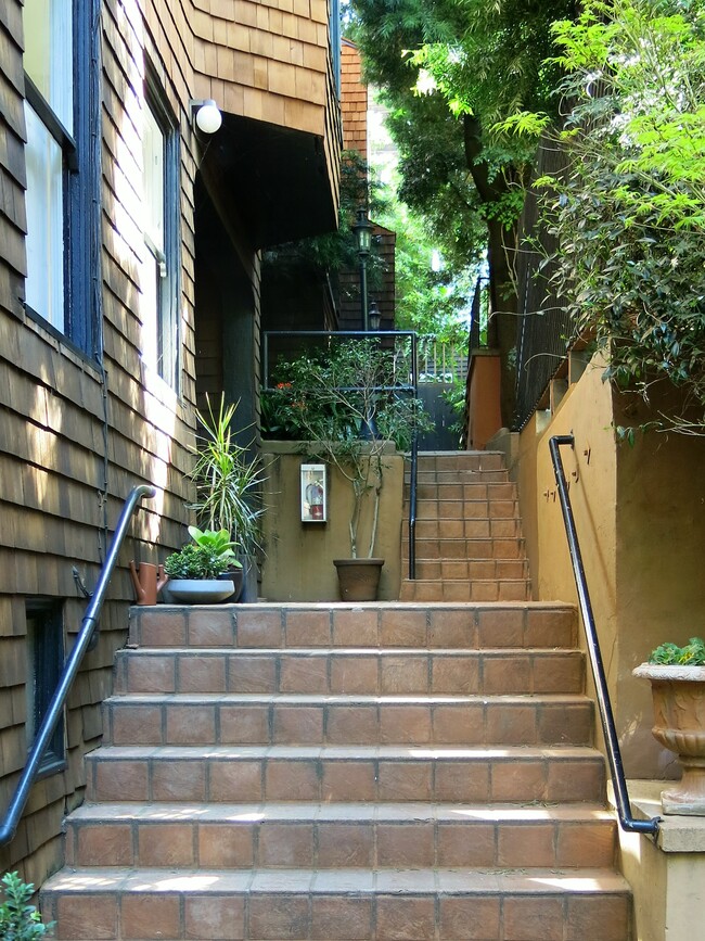 Courtyard Entry - 2538 Polk St