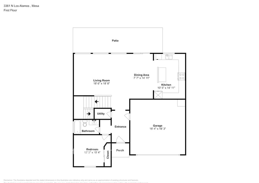 Building Photo - 3361 N Los Alamos