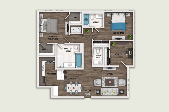 Floorplan - Residences at Village Walk