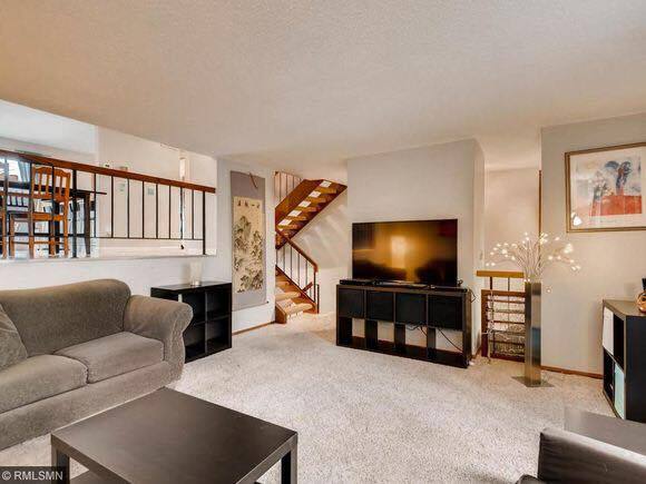 Stairs have been painted since the photo was taken to give it a modern look - 2628 Sumac Rdg