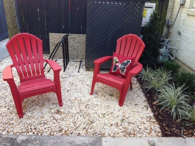 back private patio - 16 Reid St