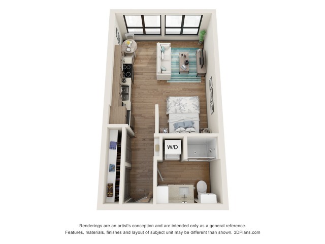 Nett A1a Floor Plan - The Vic at Interpose