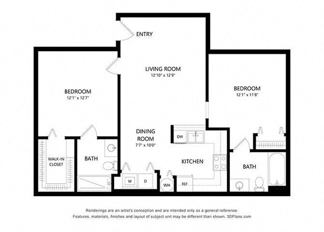 Floorplan - Groves of Delray 62+ Apartments