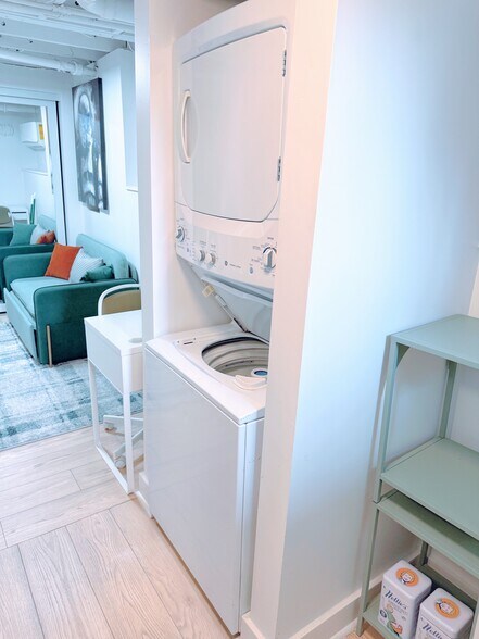 stackable washer and dryer - 570 Saint Charles Ave NE