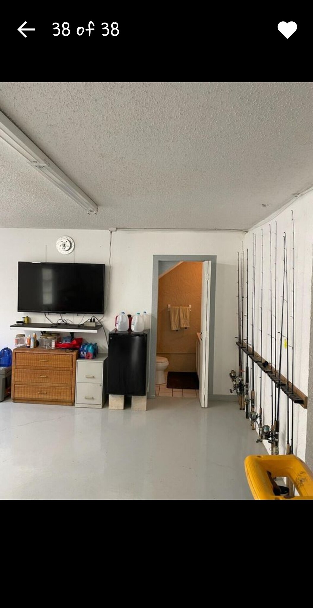 Bathroom w toilet and sink in basement - 7639 Wells Ct