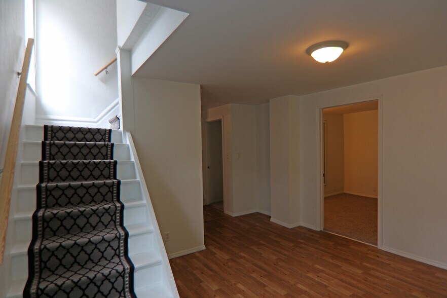 1st floor hall with stairway to 2nd floor. - 348 Chittenden Ave