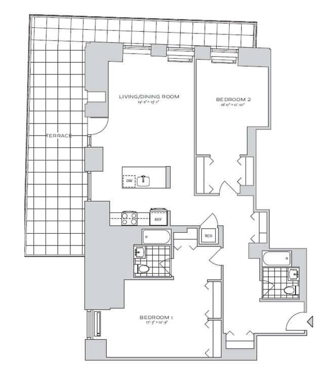 Floorplan - 70 Pine Apartments