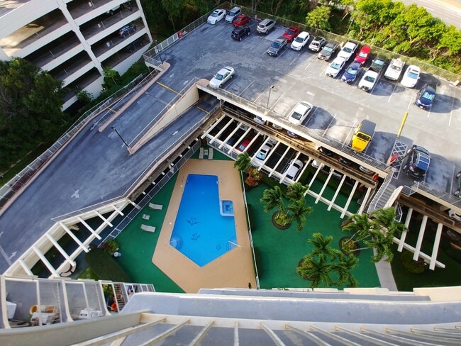 Pool from above - 98-402 Koauka Loop