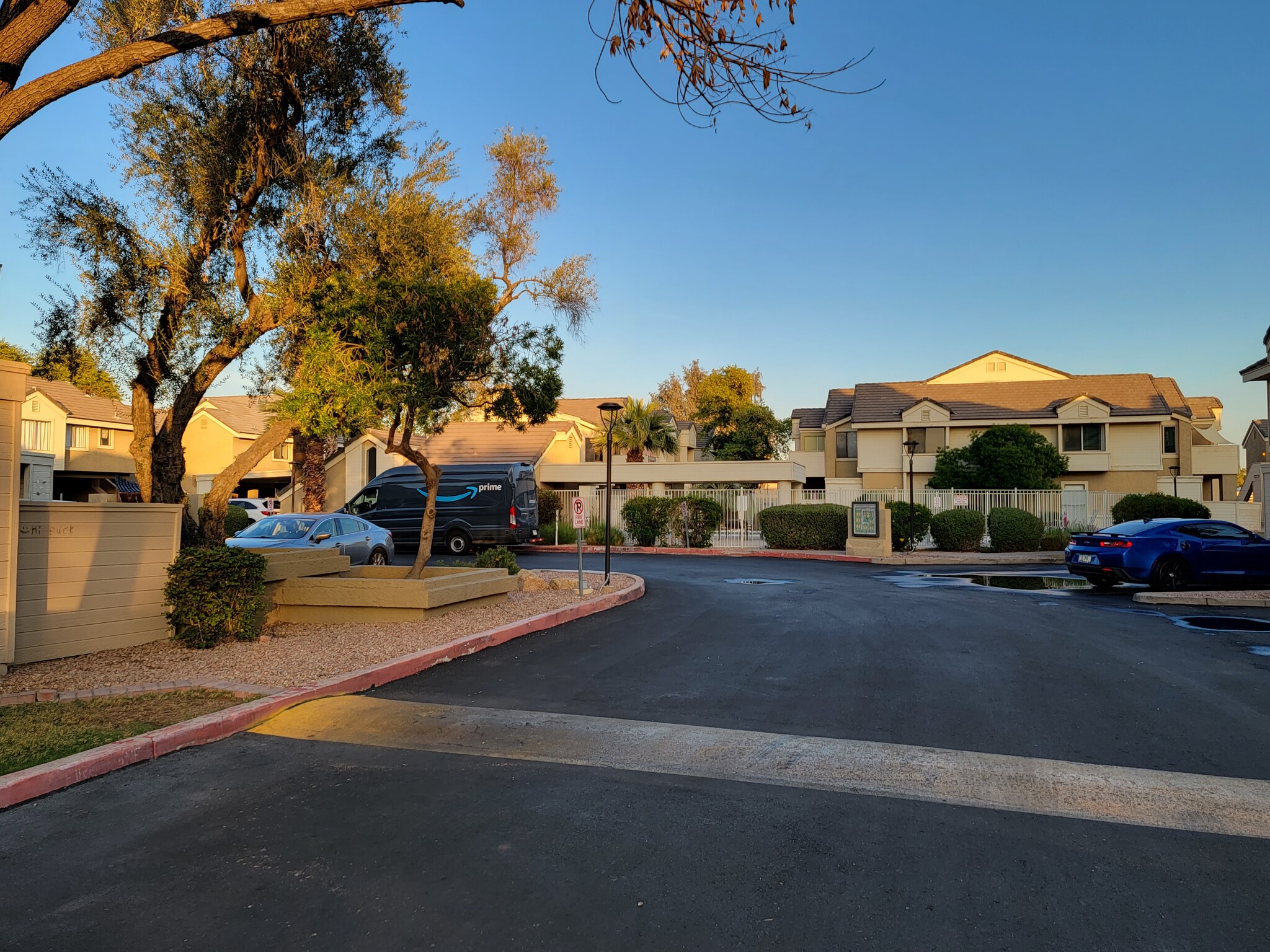 View from entry of complex - 2035 S Elm St