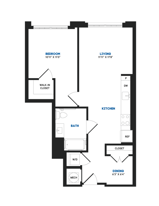 Floorplan - The Chase at Bryant Street