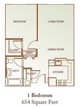 1 Bedroom - Park View at South Pantops