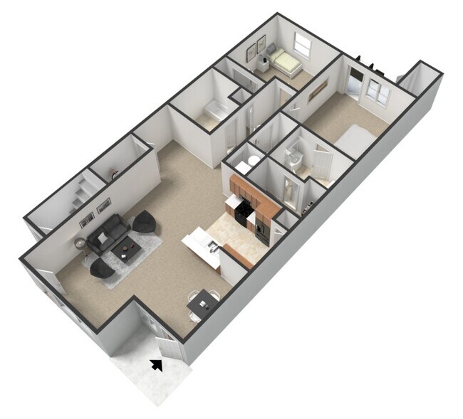 Floorplan - Residences of Gallatin