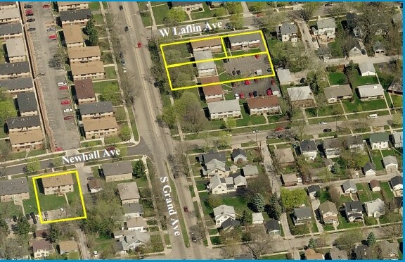Aerial Photo - 315 W Newhall Ave