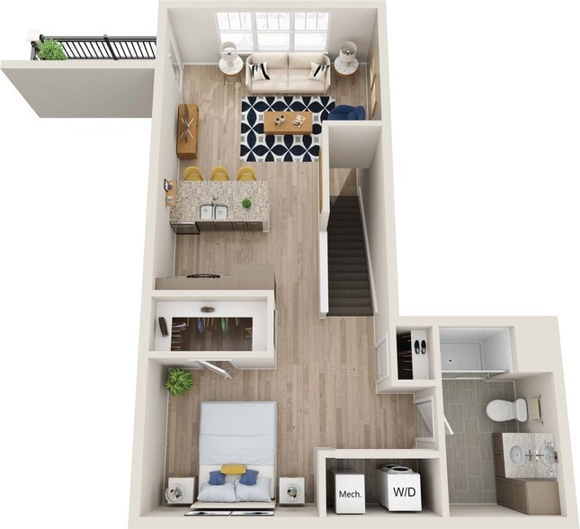 Interior Photo - The Oaks of Canopy Hill
