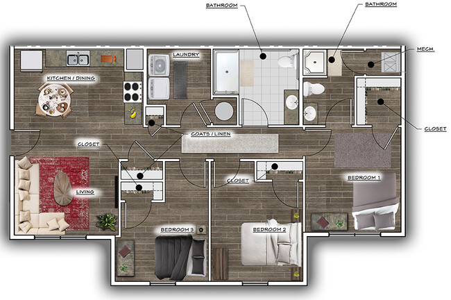 Floorplan - Montgomery Crossing