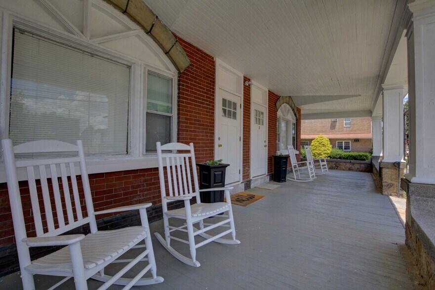 Front porch facing Main St. - 463 Main St