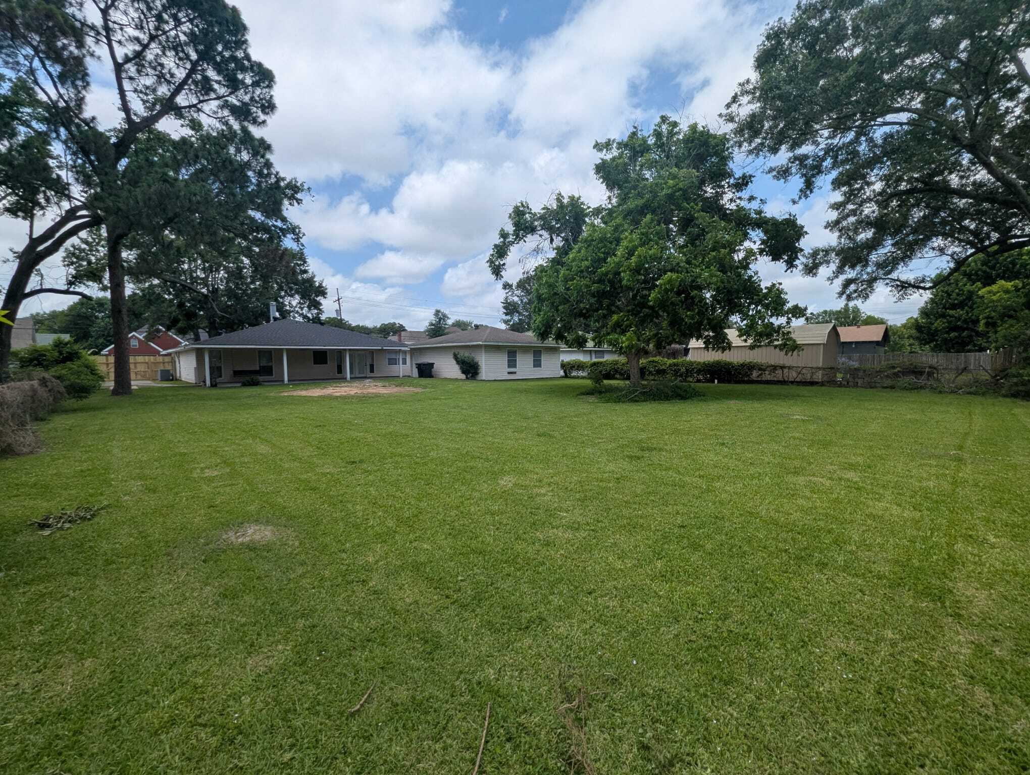 back yard - 2719 Canal Ave