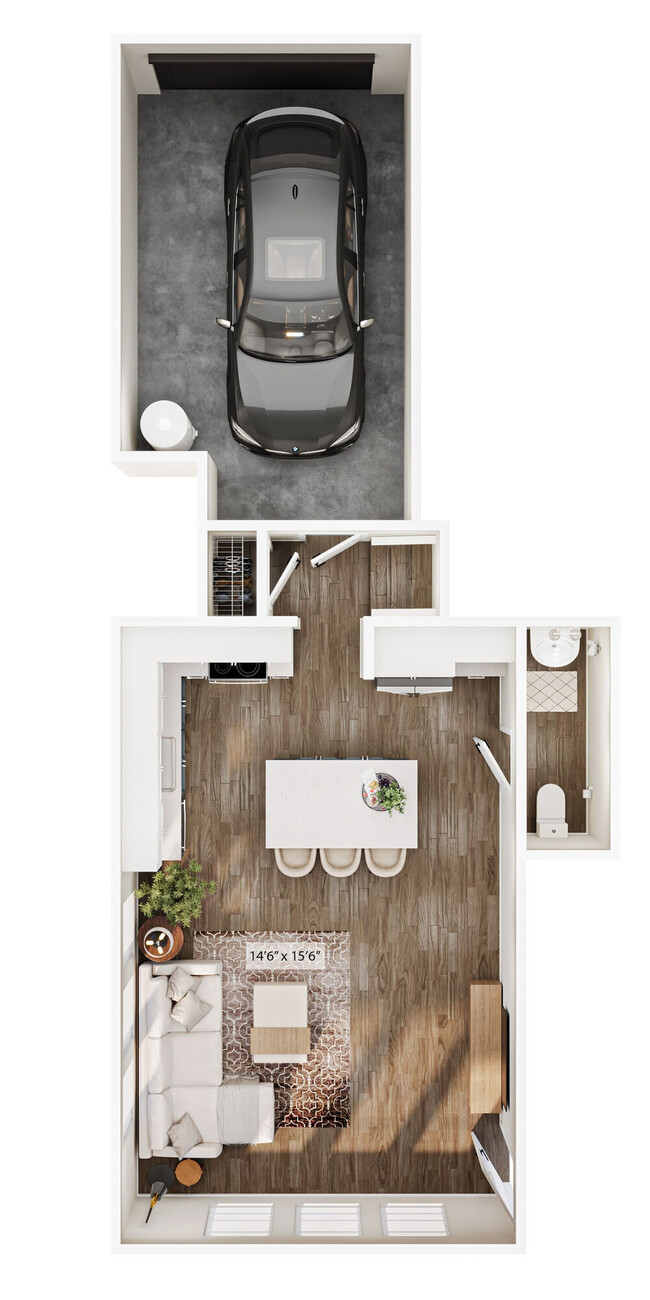 Floorplan - The Westbrook at Brewers Row Townhomes