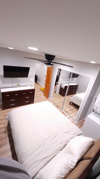 Large dresser and wall mounted smart tv - 510 North St