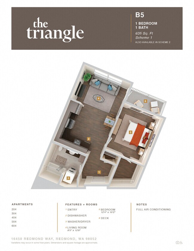 Floorplan - The Triangle