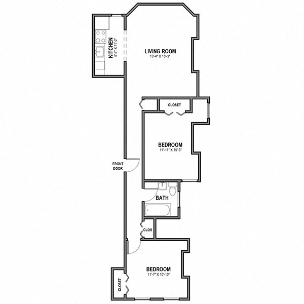 Floorplan - South Negley Avenue