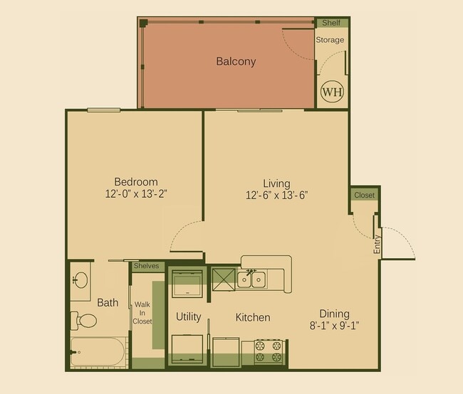 Floorplan - The Langdon at Walnut Park