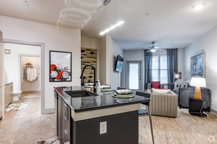 1 BR, 1 BA - 799SF - CODA Apartments