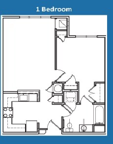 1 Bedroom - Roundtree Residences