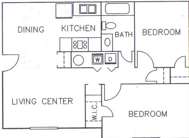 2BR/1BA - Buckingham Place