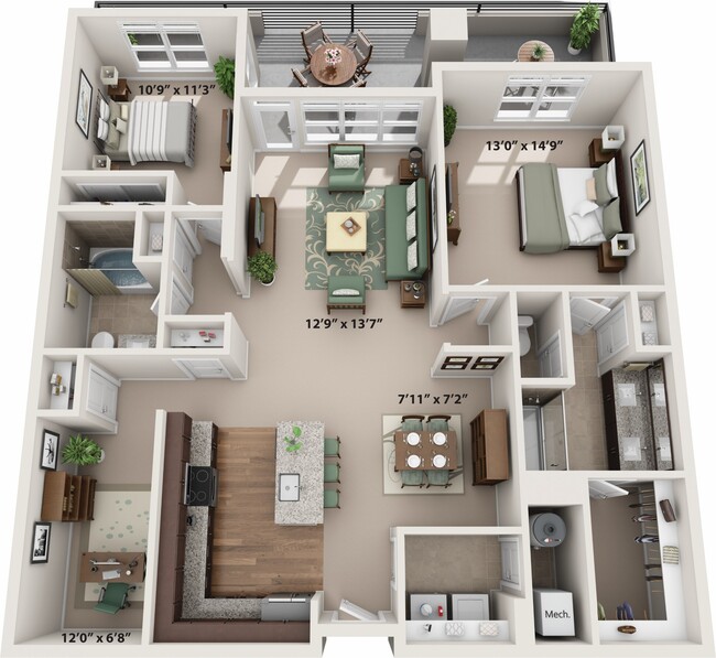 Floorplan - Amberley at Inverness