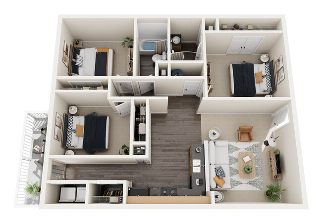 Floorplan - 150 West Apartments