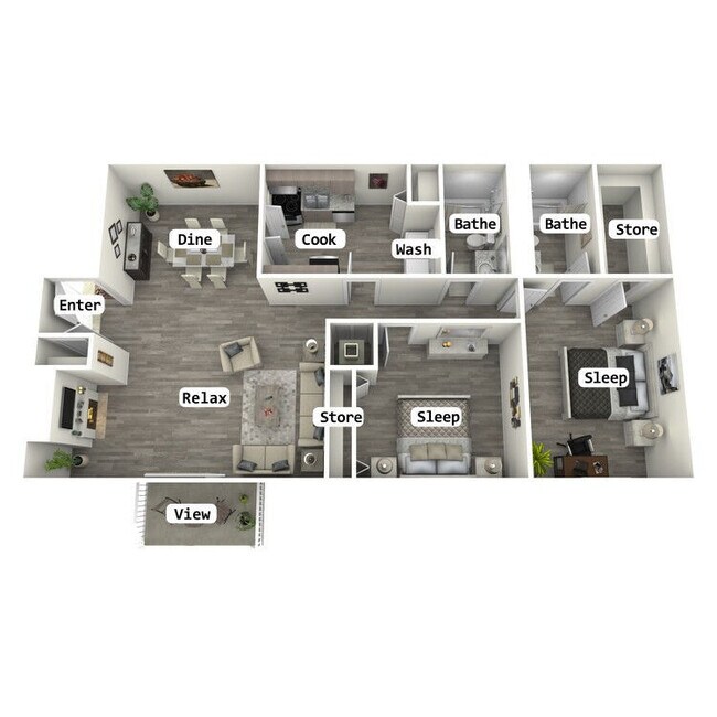 Floorplan - Grey Parc of Macon