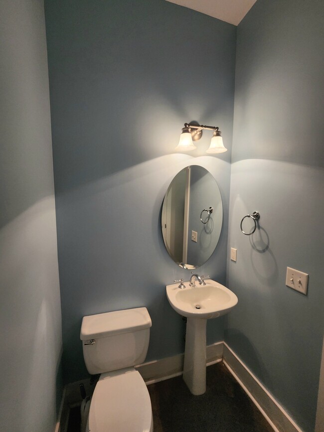 Lower level powder room - 444 S Blount St