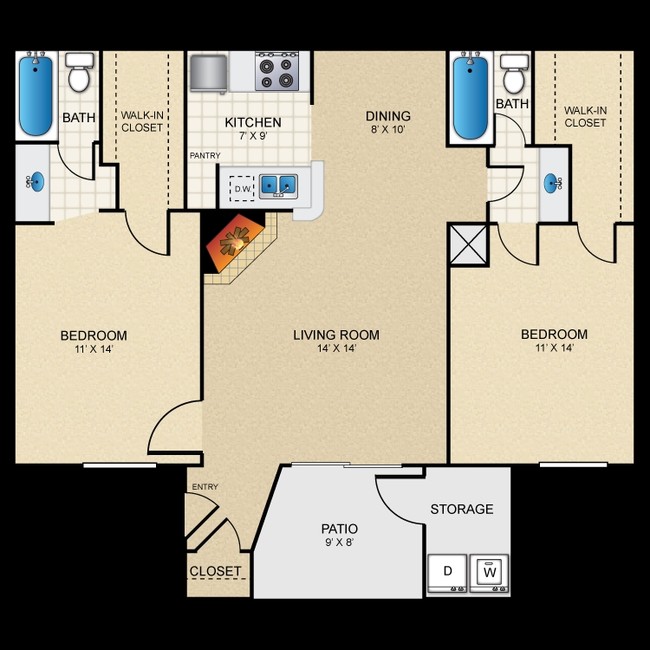 Laguna I - La Paz Apartments