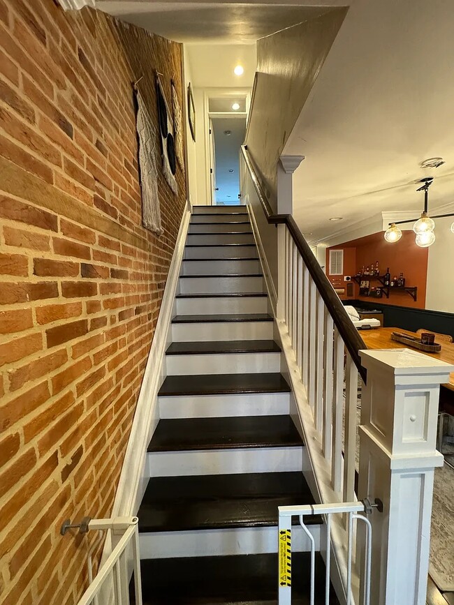 Staircase to 2nd Floor - 113 W Randall St