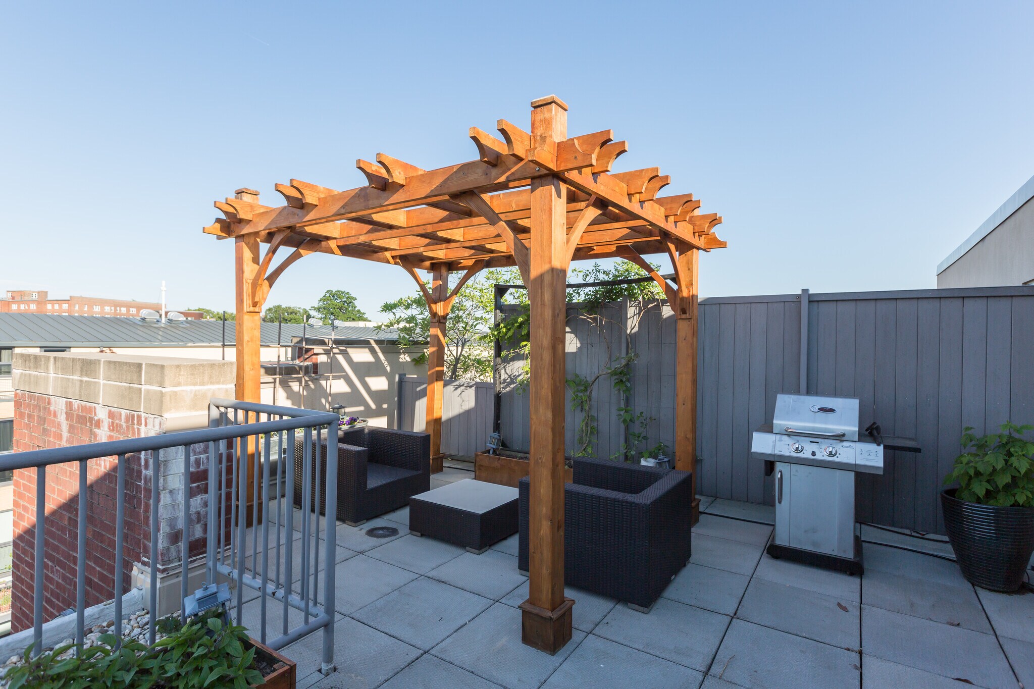 Private rooftop - 2328 Champlain St NW