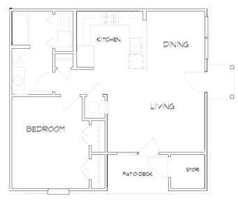 1BR/1BA - Brunswick Place