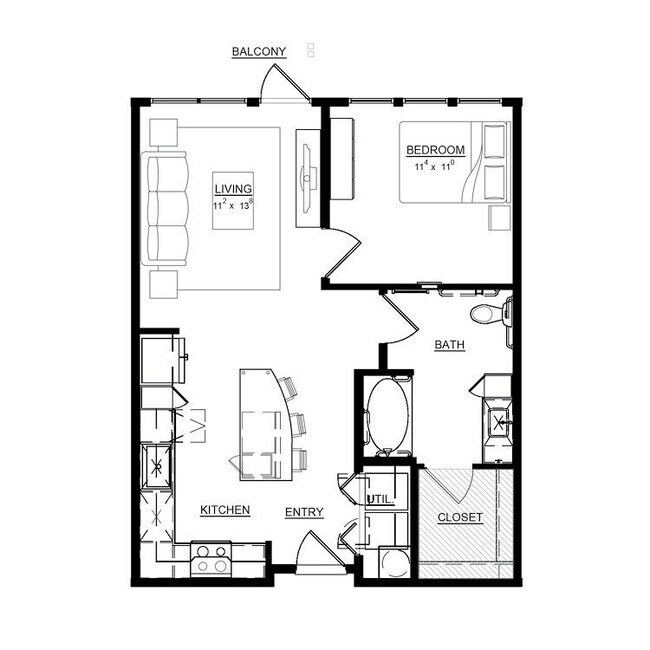 Floorplan - Magnolia on Zang Two
